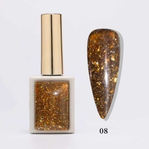 Oja Semipermanentă Golden Sand Gel polish 15 ml, 08