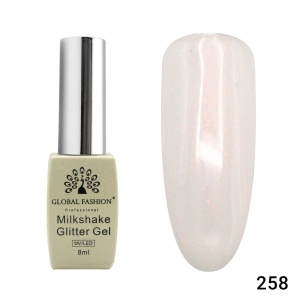 Ojă semipermanentă Milkshake Glitter 258 - TPO Free