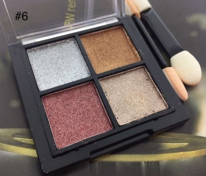 Paleta pigmenti pentru unghii Mirror 4 în 1, 006