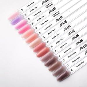 Rubber Base AlleLac Peach Bling HEMA/Di-HEMA Free Nr 7