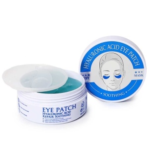 Set 60 Masti pentru ochi cu Acid Hialuronic, Spirulina si Colagen, Wokali, Eye Patch - Img 4