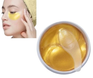 Set 60 Masti pentru Ochi, Gold Snail, cu Extract de Melc, Colagen, Hidrogel si Spirulina, eye patch - Img 2