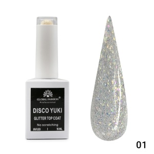 Top fără strat lipicios, Disco Yuki 15 ml, 01
