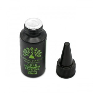 BASE COAT COLD RUBBER GLOBAL FASHION 30ML, TRANSPARENT