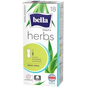 BELLA HERBS PANTY ABSORBANTE ZILNICE ALOE VERA 18BUC
