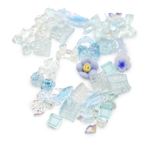 Figurine 3D volumetrice pentru manichiură, set de 50 bucăți D14