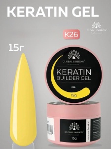 Gel pentru constructia unghiilor, Keratin Builder Gel, K26