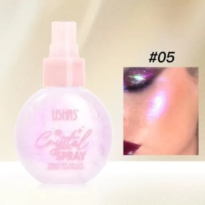 Iluminator spray pentru fata si corp Crystal Spray Ushas #5