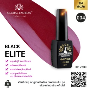 OJA SEMIPERMANENTA BLACK ELITE, GLOBAL FASHION 8 ML, 004