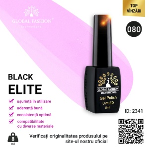 OJA SEMIPERMANENTA BLACK ELITE, GLOBAL FASHION 8 ML, 080
