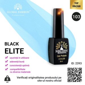 OJA SEMIPERMANENTA BLACK ELITE, GLOBAL FASHION 8 ML, 103