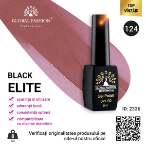 OJA SEMIPERMANENTA BLACK ELITE, GLOBAL FASHION 8 ML, 124