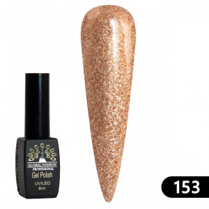 OJA SEMIPERMANENTA BLACK ELITE, GLOBAL FASHION 8 ML, 153