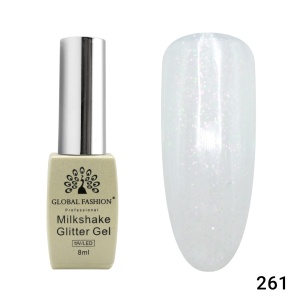 Ojă semipermanentă Milkshake Glitter 261 - TPO Free