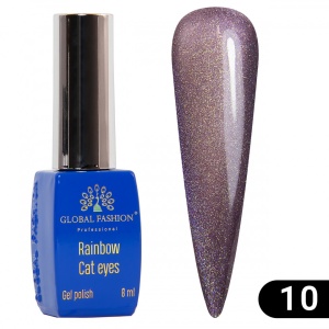 OJA SEMIPERMANENTA RAINBOW LASER CAT EYES 8ML, 010
