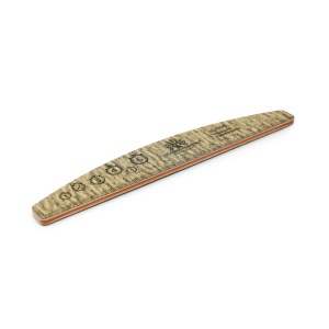 Pila pentru unghii refolosibila gradata semiluna PREMIUM 80/180, bej