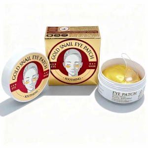 Set 60 Masti pentru Ochi, Gold Snail, cu Extract de Melc, Colagen, Hidrogel si Spirulina, eye patch - Img 8