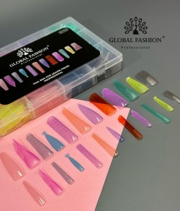 Smart Tips Mix 288 bucati top forme reutilizabile - 12 tipuri - colorate - Img 5
