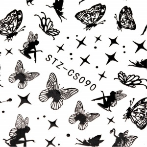 Sticker Butterfly CS090