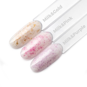 Flakes Rubber Base MollyLac Hema Free - Milk&Gold