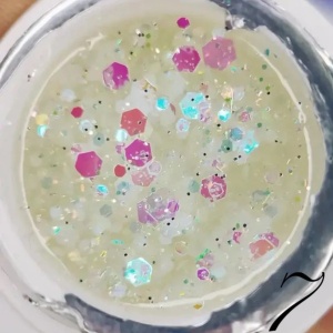 Gel color cu sclipici Luminous Glitter Gel 5 gr 07