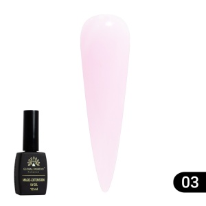 GEL CONSTRUCTIE UNGHII UV MAGIC-EXTENSION 12ML - ROZ PAL 03 - TPO Free