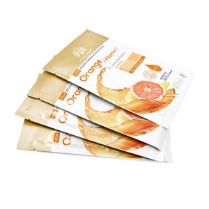 Mască facială Global Fashion, portocală + vitamina C, super iluminatoare și hidratantă, 25 ml, 10 bucăți - Img 2