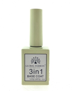 NAIL BASE 3 IN 1 LONG LASTING 15 ML