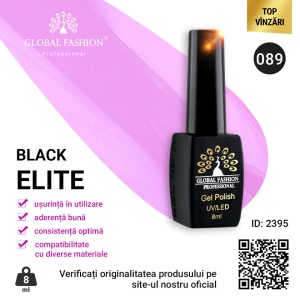 OJA SEMIPERMANENTA BLACK ELITE, GLOBAL FASHION 8 ML, 089