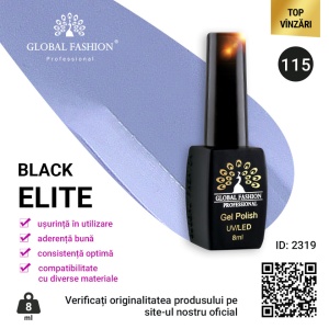 OJA SEMIPERMANENTA BLACK ELITE, GLOBAL FASHION 8 ML, 115