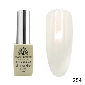 Ojă semipermanentă Milkshake Glitter 254 - TPO Free