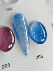 Ojă semipermanentă Twilight Glitter 206