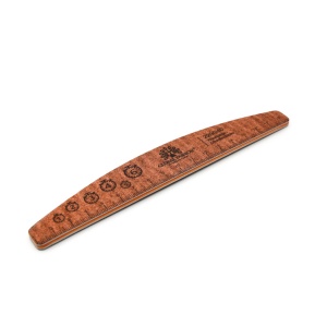Pila pentru unghii refolosibila gradata semiluna PREMIUM 220/240, roz