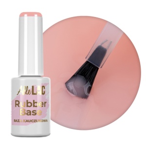 Rubber Base AlleLac Soft Peach HEMA/Di-HEMA Free TPO free Nr 5