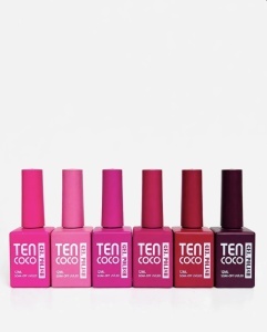 Set oja semipermanenta profesionala TenCoco - Pink Power