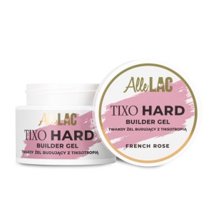 AlleLac Tixo Hard Builder Gel French Rose 45g - Img 7