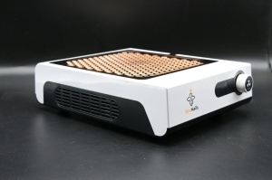 Aspirator pentru manichiură cu filtru Bee Nails, 150W, ZS-807, alb