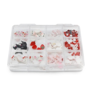 Figurine 3D volumetrice pentru manichiură, set D4