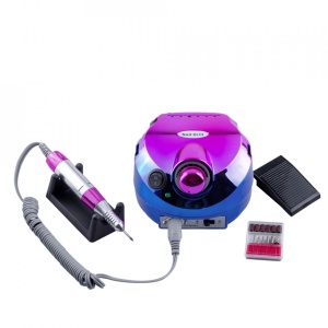 Freza Electrica 65W, 35.000 rpm, chameleon roz/albastru