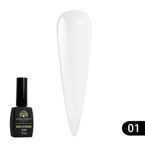 GEL CONSTRUCTIE UNGHII UV MAGIC-EXTENSION 12ML - TRANSPARENT 01 - TPO Free