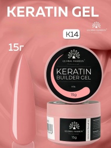 Gel pentru constructia unghiilor, Keratin Builder Gel, K14