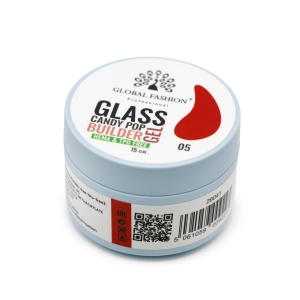 Gel pentru constructie 15 gr, Glass Candy Pop Builder Gel 05