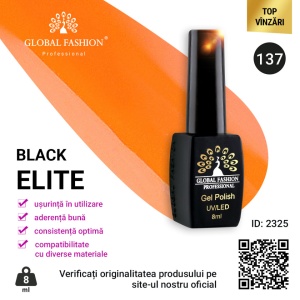 OJA SEMIPERMANENTA BLACK ELITE, GLOBAL FASHION 8 ML, 137