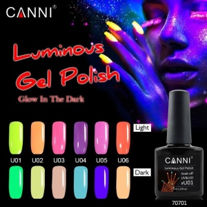Oja Semipermanenta CANNI Luminous - Glow In The Dark 06 - Img 3