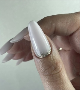 Oja semipermanenta Gloss gel B nails 022 - alb laptos