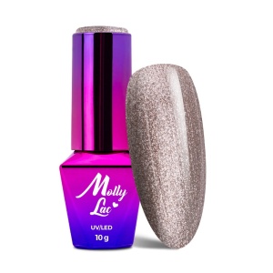 Oja semipermanenta MollyLac Story Time Nr 627 Let it Snow 10g
