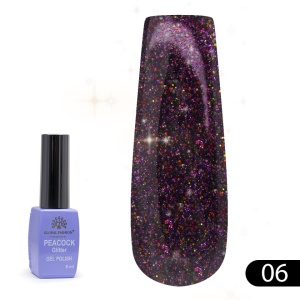 Oja Semipermanenta Peacock , Global Fashion 8 ML, 06