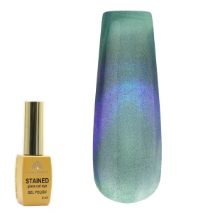 Oja Semipermanenta Vitraliu - Stained glass cat eyes , Global Fashion 8 ML, 02