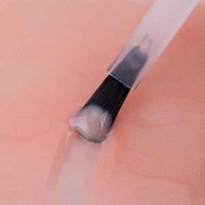 Rubber Base AlleLac Peach Bling HEMA/Di-HEMA Free TPO free Nr 7 - Img 4