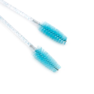 Set de 100 periuțe pentru extensii de gene, turcoaz - Img 2